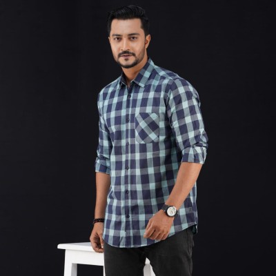 Cotton full Sleeve Check Shirt for Men's